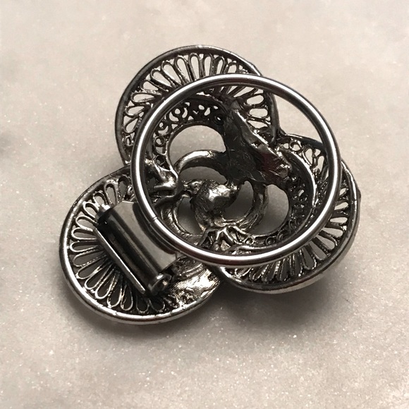 Retro scarf clip - Picture 3 of 5